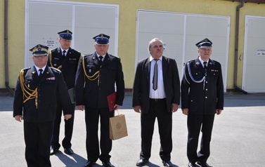 Zaprzysiężenie komendanta Powiatowego PSP w Sandomierzu mł. bryg. mgr Adam Czajki