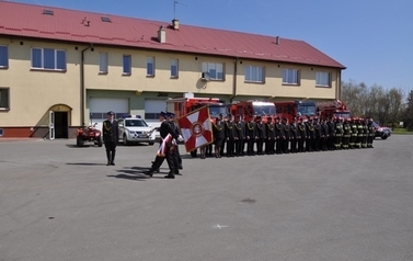 Zaprzysiężenie komendanta Powiatowego PSP w Sandomierzu mł. bryg. mgr Adam Czajki