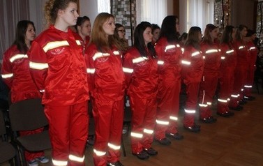 Awans kadet&oacute;w klas mundurowych