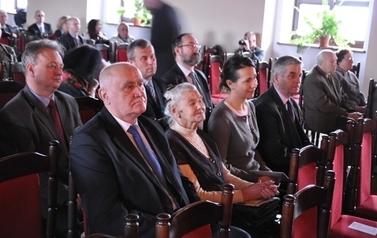 Odsłonięcie tablicy pamiątkowej 