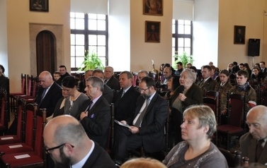 Odsłonięcie tablicy pamiątkowej 
