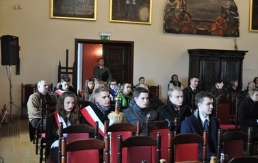 Odsłonięcie tablicy pamiątkowej 