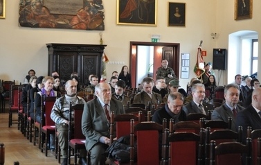 Odsłonięcie tablicy pamiątkowej 