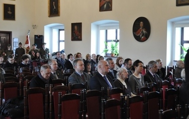 Odsłonięcie tablicy pamiątkowej 