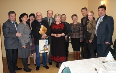 Władze oświatowe Ukrainy z partnerską wizytą w  Zespole Szk&oacute;ł Gastronomicznych i Hotelarskich w Sandomierzu.JPG