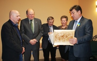 Władze oświatowe Ukrainy z partnerską wizytą w  Zespole Szk&oacute;ł Gastronomicznych i Hotelarskich w Sandomierzu.JPG