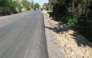 Budowa drogi Jachimowice - Samborzec