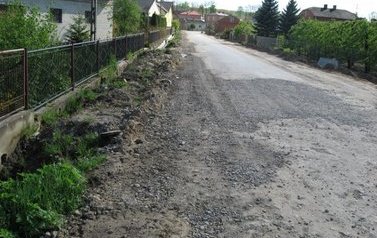 Budowa drogi Jachimowice - Samborzec