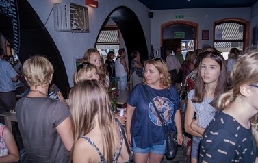 Otwarcie wystawy prac plastycznych w ramach projektu "Młode Palety"