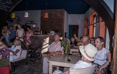 Otwarcie wystawy prac plastycznych w ramach projektu "Młode Palety"