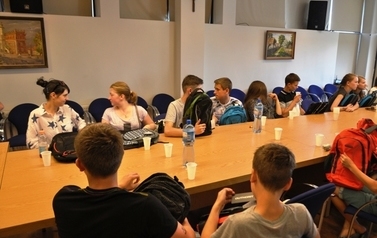 Wizyta młodzieży z Pińska na Białorusi w Powiecie Sandomierskim
