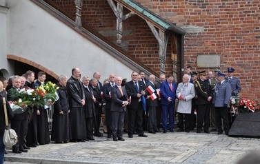 Uroczystości upamiętniające 225 rocznicę uchwalenia Konstytucji 3 Maja.