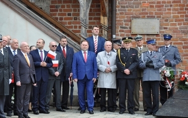 Uroczystości upamiętniające 225 rocznicę uchwalenia Konstytucji 3 Maja.
