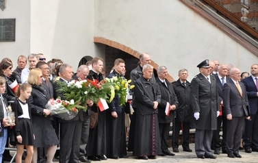 Uroczystości upamiętniające 225 rocznicę uchwalenia Konstytucji 3 Maja.
