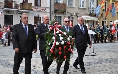 Uroczystości upamiętniające 225 rocznicę uchwalenia Konstytucji 3 Maja.