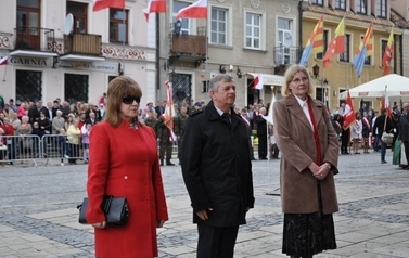 Uroczystości upamiętniające 225 rocznicę uchwalenia Konstytucji 3 Maja.