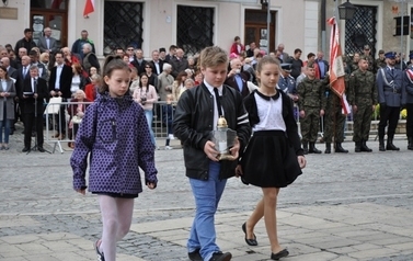Uroczystości upamiętniające 225 rocznicę uchwalenia Konstytucji 3 Maja.
