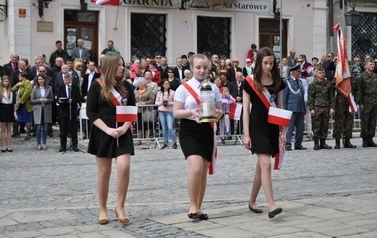 Uroczystości upamiętniające 225 rocznicę uchwalenia Konstytucji 3 Maja.