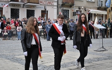 Uroczystości upamiętniające 225 rocznicę uchwalenia Konstytucji 3 Maja.