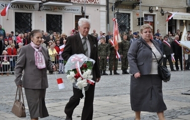 Uroczystości upamiętniające 225 rocznicę uchwalenia Konstytucji 3 Maja.