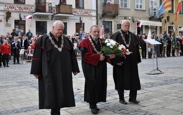 Uroczystości upamiętniające 225 rocznicę uchwalenia Konstytucji 3 Maja.