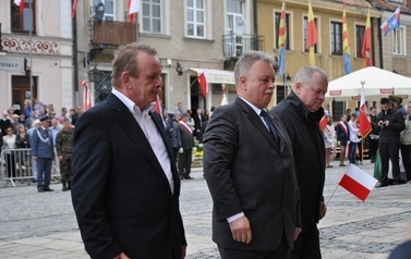 Uroczystości upamiętniające 225 rocznicę uchwalenia Konstytucji 3 Maja.