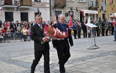 Uroczystości upamiętniające 225 rocznicę uchwalenia Konstytucji 3 Maja.