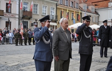 Uroczystości upamiętniające 225 rocznicę uchwalenia Konstytucji 3 Maja.
