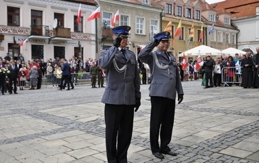 Uroczystości upamiętniające 225 rocznicę uchwalenia Konstytucji 3 Maja.
