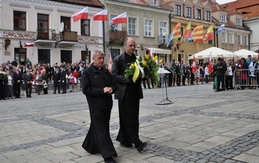 Uroczystości upamiętniające 225 rocznicę uchwalenia Konstytucji 3 Maja.