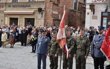 Uroczystości upamiętniające 225 rocznicę uchwalenia Konstytucji 3 Maja.
