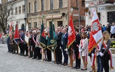 Uroczystości upamiętniające 225 rocznicę uchwalenia Konstytucji 3 Maja.