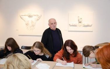Warsztaty Plastyczne dla młodzieży gimnazjalnej w BWA w Sandomierzu