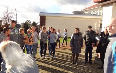 Ćwiczenia z organizacji i ewakułacji na wypadek pożaru przeprowadzono w Zespole Szk&oacute;ł Ponadgimnazjalnych w Klimontowie