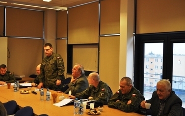 Trening sztabowy z zakresu zarządzania kryzysowego w przypadku wystąpienia powodzi RUDAWA - 15