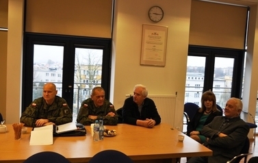 Trening sztabowy z zakresu zarządzania kryzysowego w przypadku wystąpienia powodzi RUDAWA - 15
