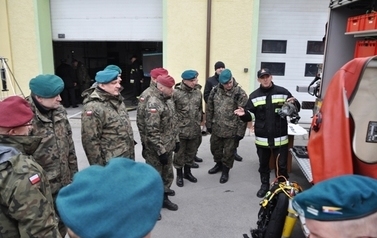 Trening sztabowy z zakresu zarządzania kryzysowego w przypadku wystąpienia powodzi RUDAWA - 15
