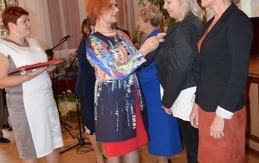 Uroczyste obchody jubileuszu 110 rocznicy Związku Nauczycielstwa Polskiego.