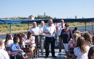 Delegacja młodzieży z Ostroga na Ukrainie z wizytą w Sandomierzu