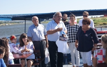 Delegacja młodzieży z Ostroga na Ukrainie z wizytą w Sandomierzu