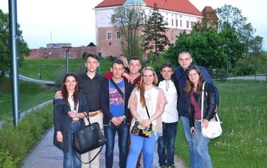 Studenci z Ukrainy na praktyce w Zespole Szk&oacute;ł Gastronomicznychi Hotelarskich im. KEN w Sandomierzu