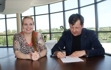Studenci z Ukrainy na praktyce w Zespole Szk&oacute;ł Gastronomicznychi Hotelarskich im. KEN w Sandomierzu