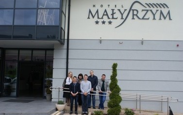 Studenci z Ukrainy na praktyce w Zespole Szk&oacute;ł Gastronomicznychi Hotelarskich im. KEN w Sandomierzu