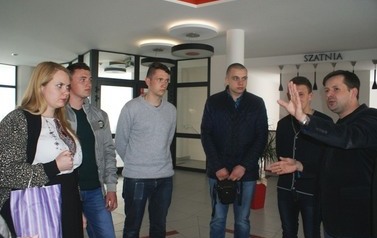 Studenci z Ukrainy na praktyce w Zespole Szk&oacute;ł Gastronomicznychi Hotelarskich im. KEN w Sandomierzu