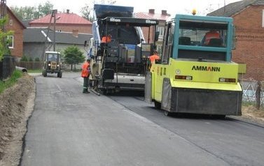 Budowa drogi Jachimowice - Samborzec