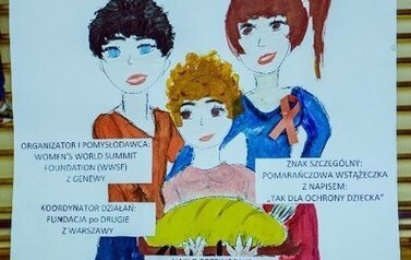 Domy dla Dzieci i Młodzieży w Łoniowie uczestniczą w międzynarodowej kampanii przeciwko przemocy i krzywdzeniu dzieci i młodzieży