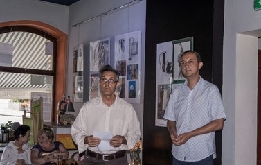 Otwarcie wystawy prac plastycznych w ramach projektu "Młode Palety"
