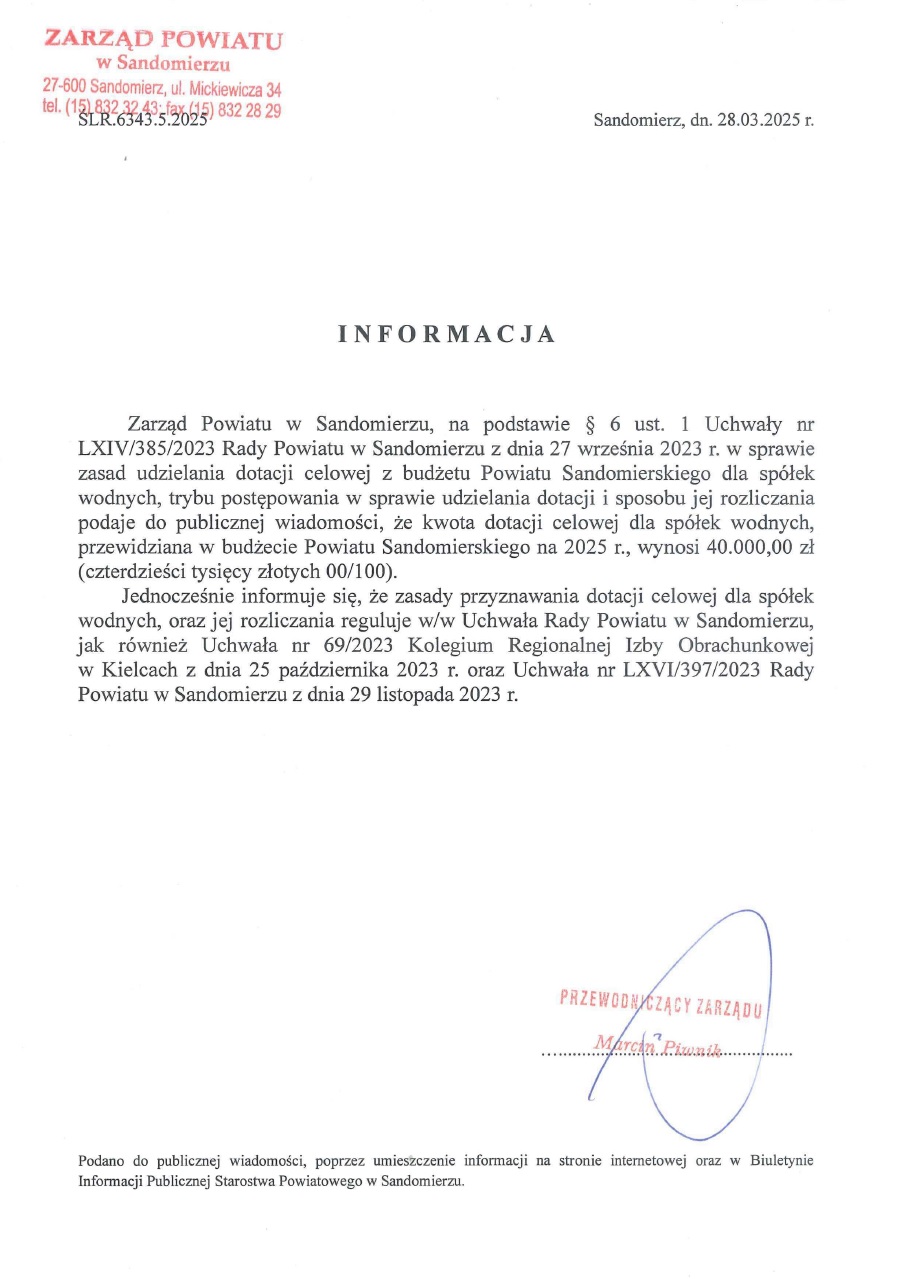 informacja