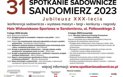 Zdjęcie do 31 SPOTKANIE SADOWNICZE SANDOMIERZ 2023