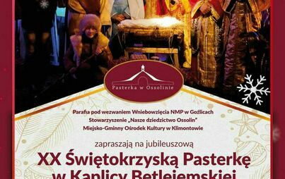 Zdjęcie do Jubileuszowa, XX Pasterka w Kaplicy Betlejemskiej w Ossolinie oraz koncert jubileuszowy &quot;Radość oczekiwania&quot;